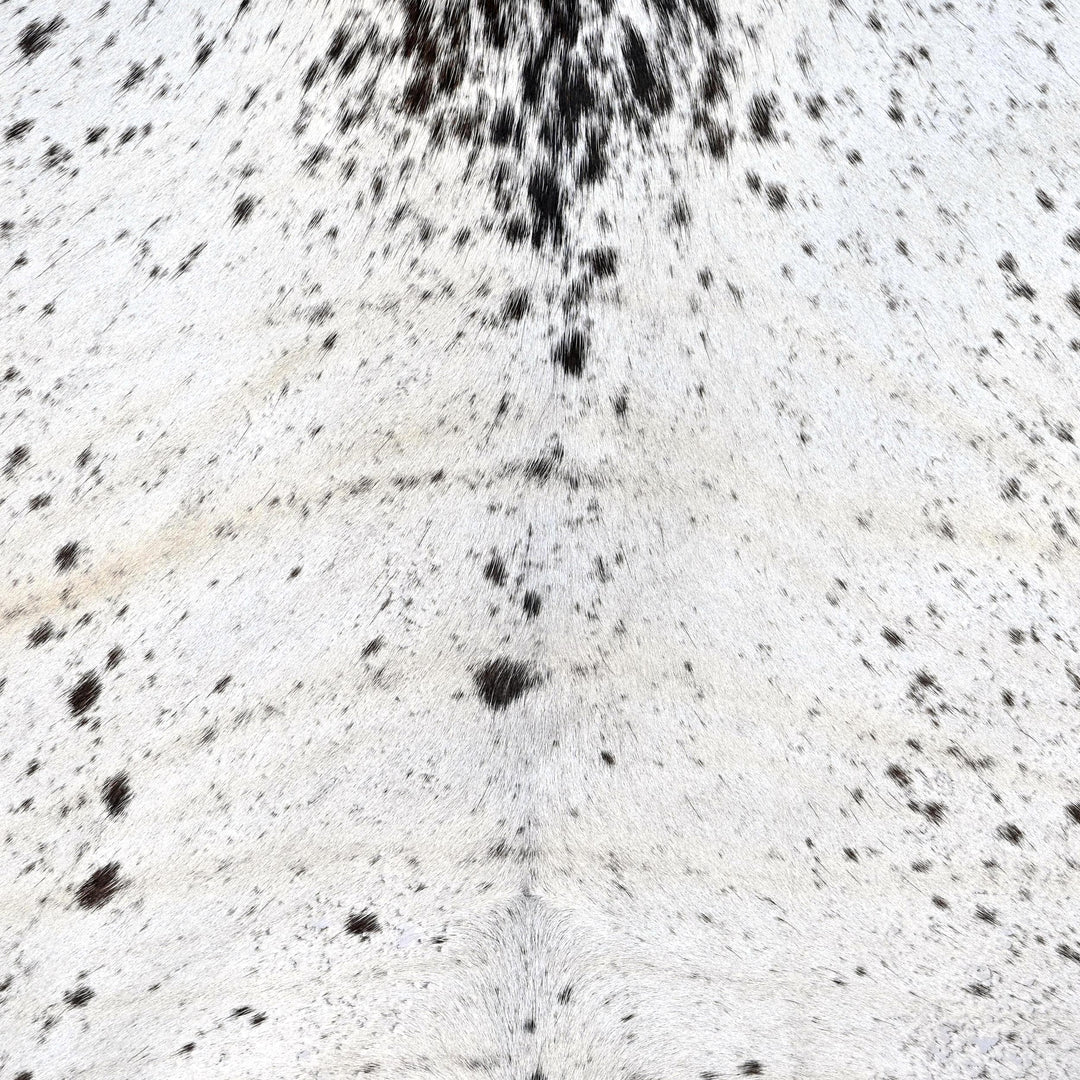 Brazilian Speckled Tricolor Cow hide 4.5X5 FT