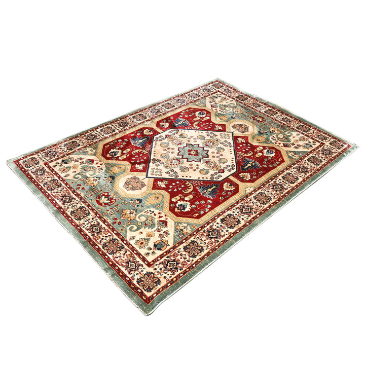 Multi Traditional Turkish Kazak 4x6 ft