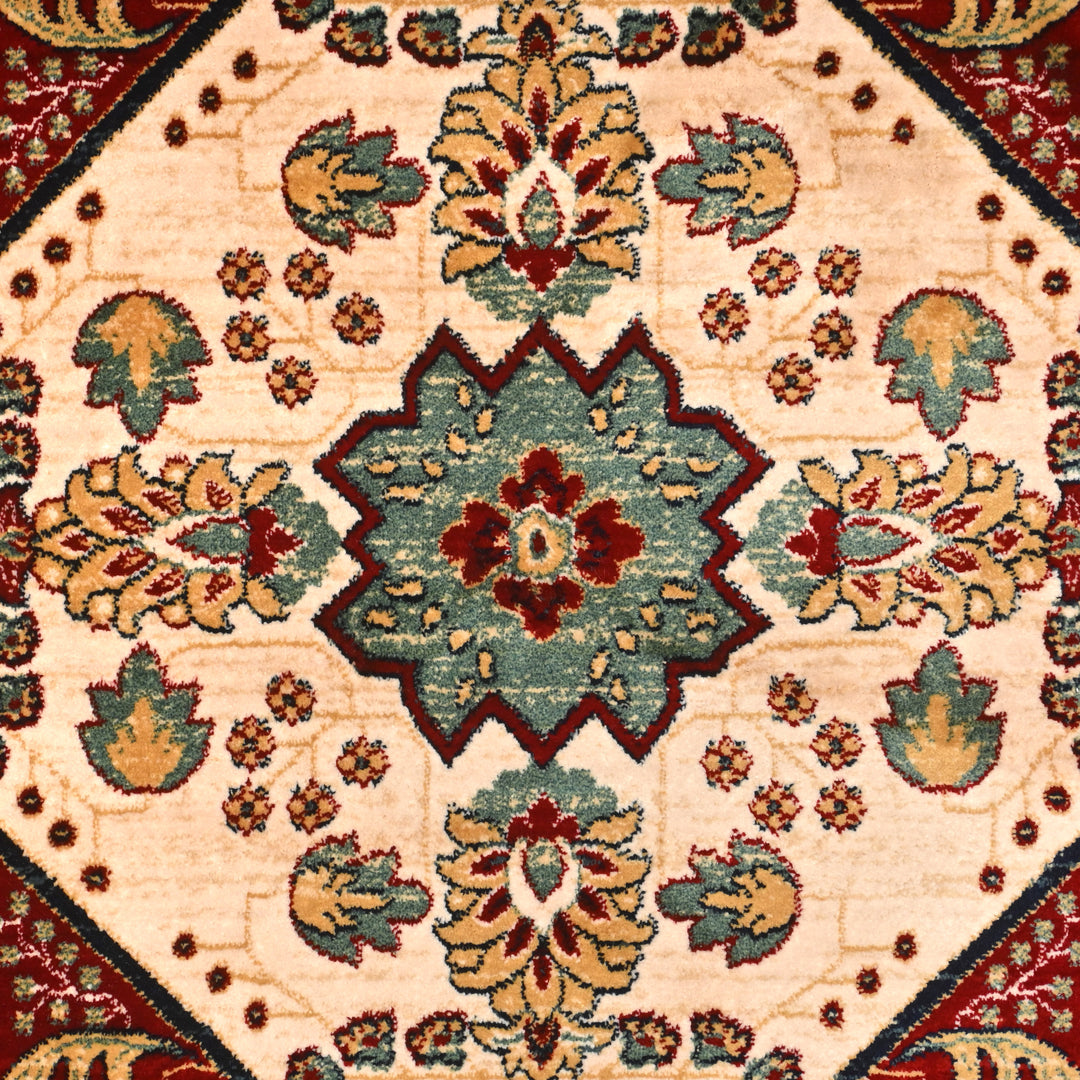 Multi Traditional Turkish Kazak 4x6 ft