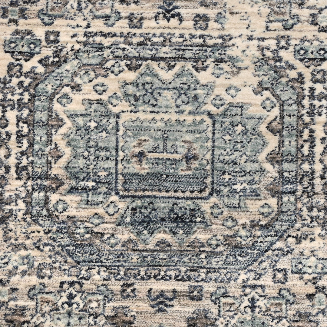 Grey Abstract Turkish Rug 4X6 Ft