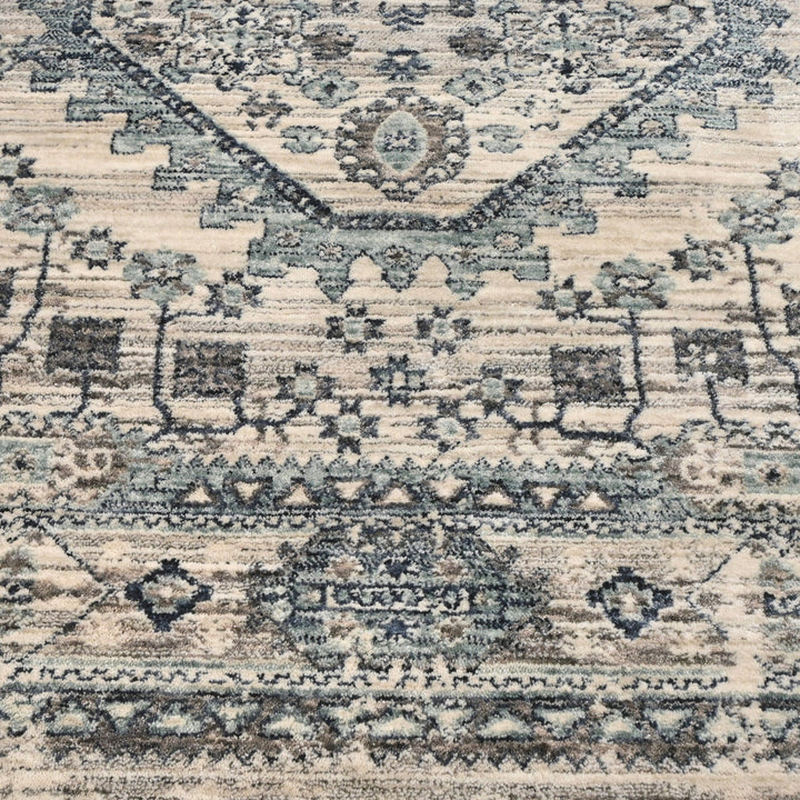 Grey Abstract Turkish Rug 4X6 Ft