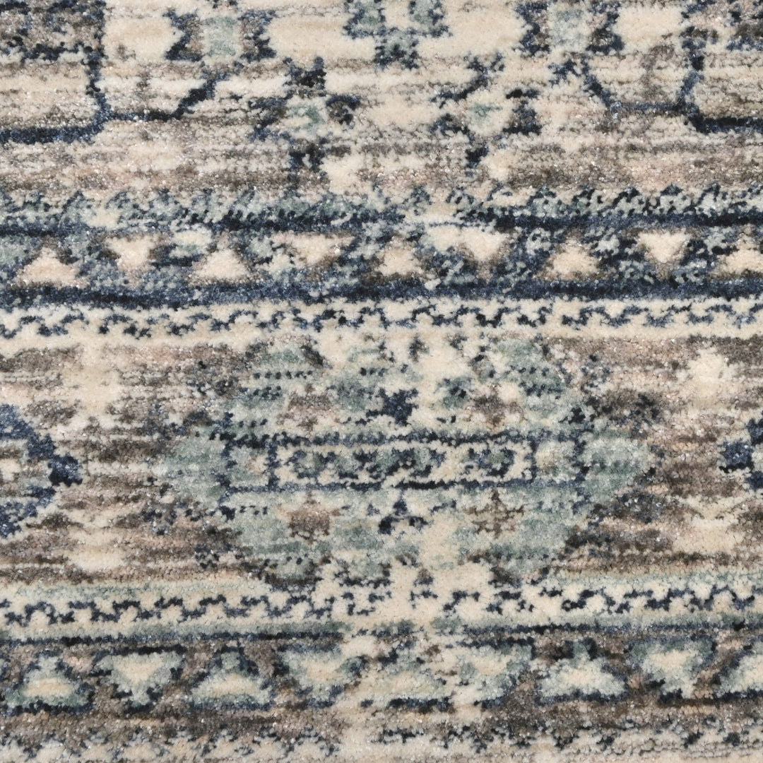 Grey Abstract Turkish Rug 4X6 Ft