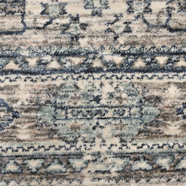 Grey Abstract Turkish Rug 4X6 Ft