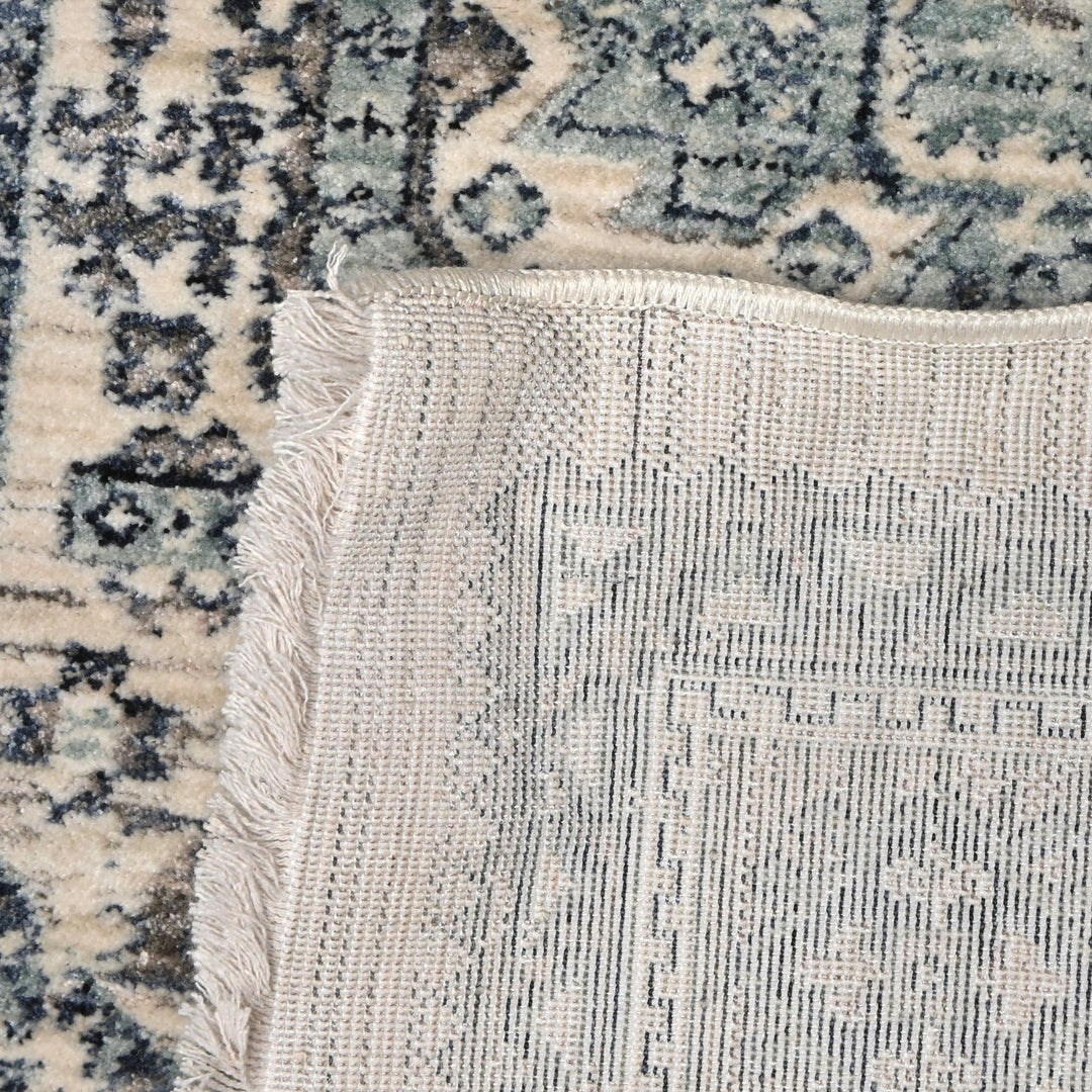 Grey Abstract Turkish Rug 4X6 Ft