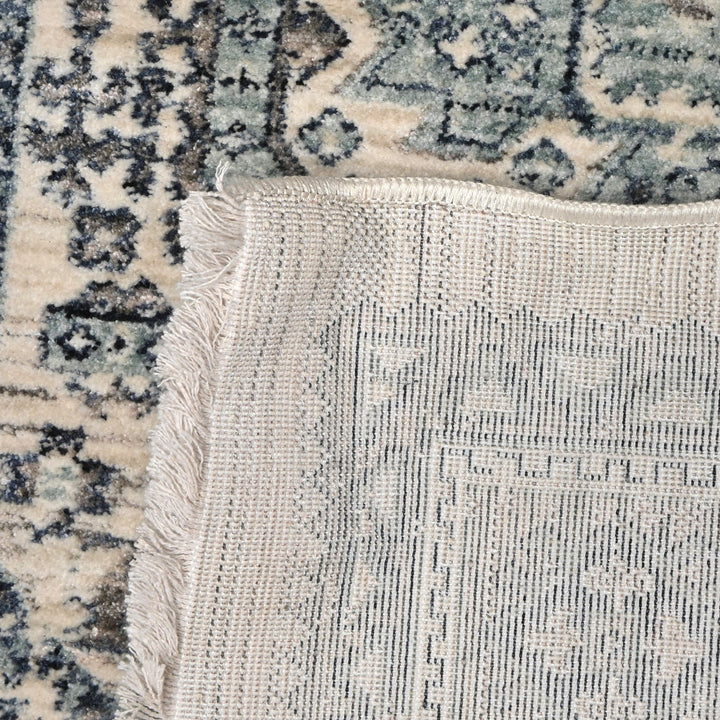 Grey Abstract Turkish Rug 4X6 Ft