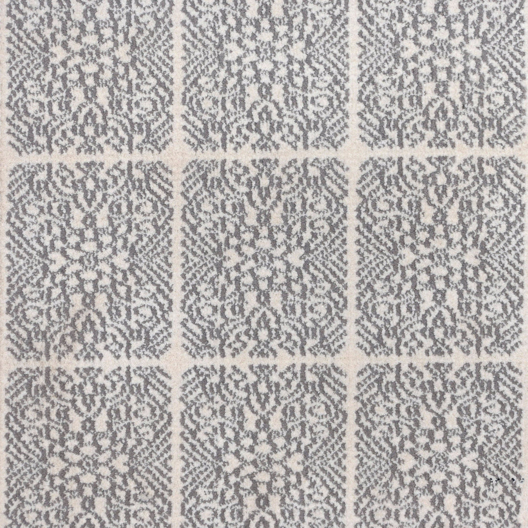 Grey Plain Turkish Rug 5X8 Ft