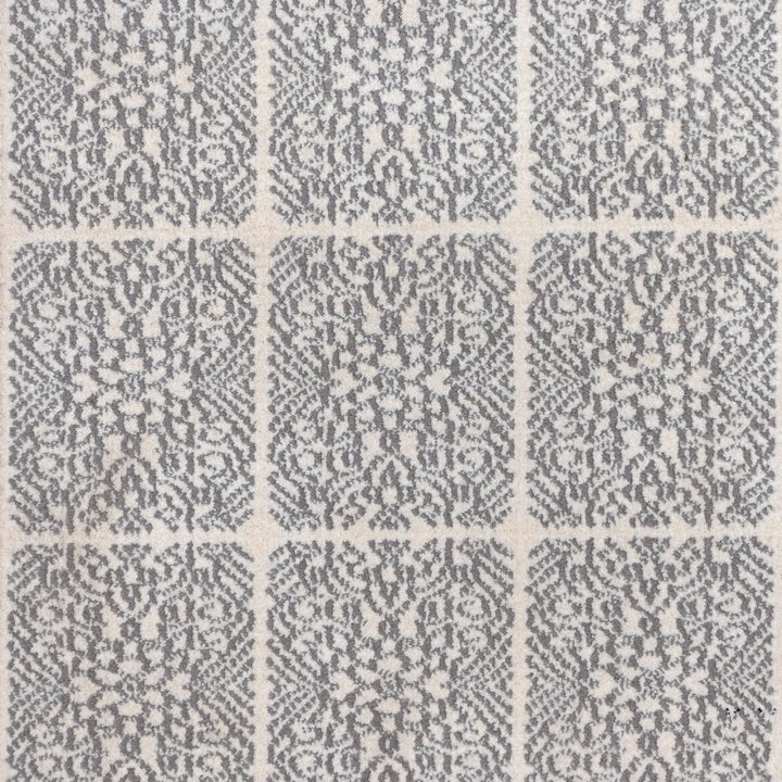 Grey Plain Turkish Rug 5X8 Ft