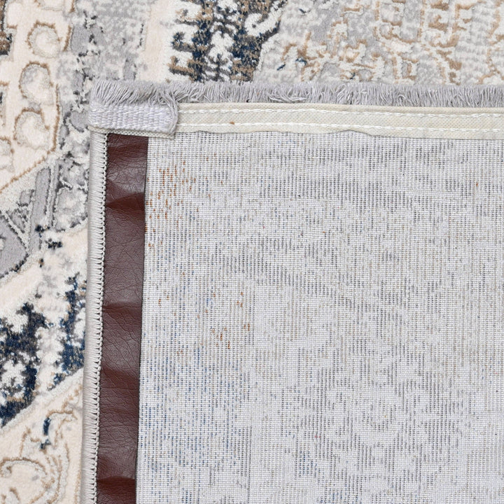 Grey Abstract Turkish Rug 5X8 Ft