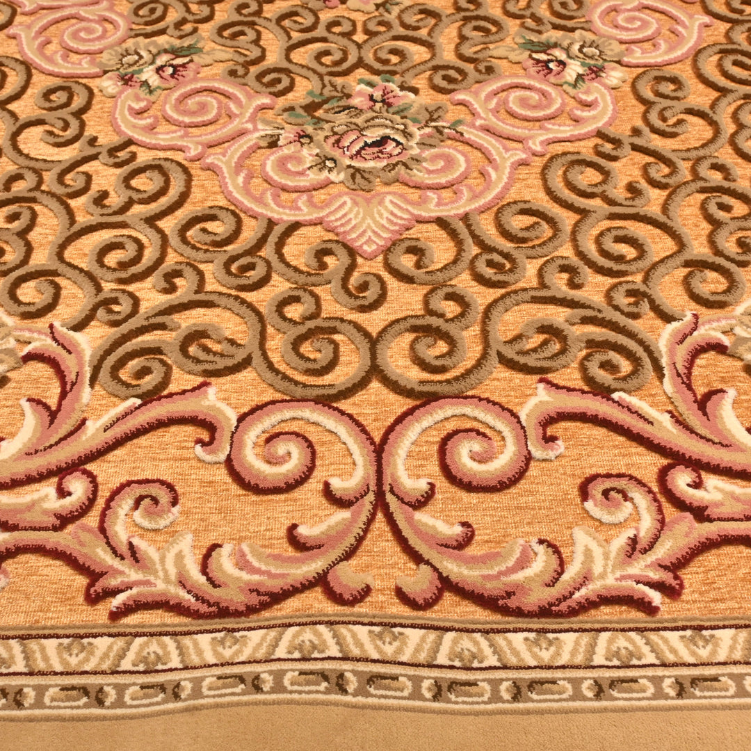 Turkish Embossed Rug 5x8 FT