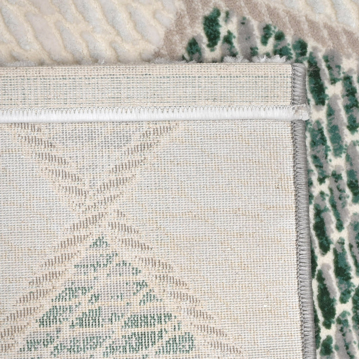 Off White Strips Turkish Rug 4X6 Ft