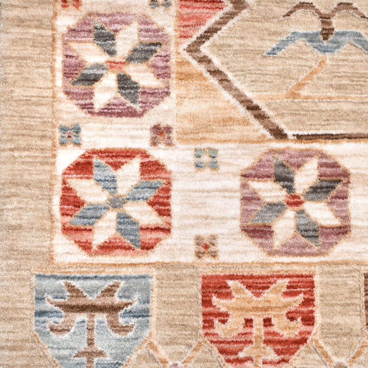 Beige Traditional Turkish Rug 5x8 Ft