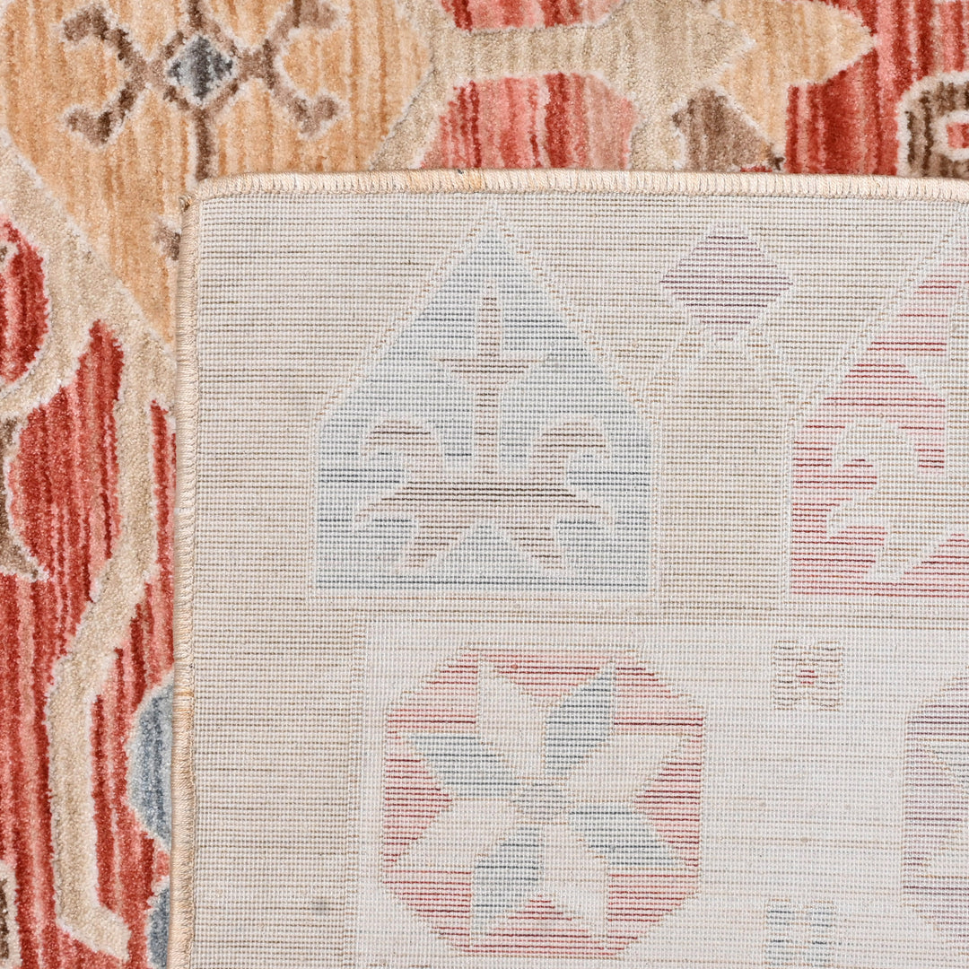 Beige Traditional Turkish Rug 5x8 Ft