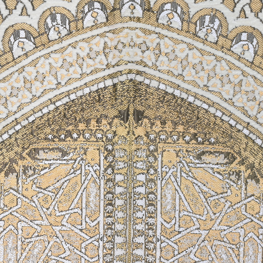 Cream Moroccan Turkish Prayer Rug 2.5x4 FT