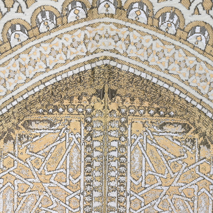 Cream Moroccan Turkish Prayer Rug 2.5x4 FT