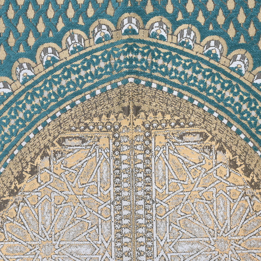 Turquoise Moroccan Turkish Prayer Rug 2.5x4 FT