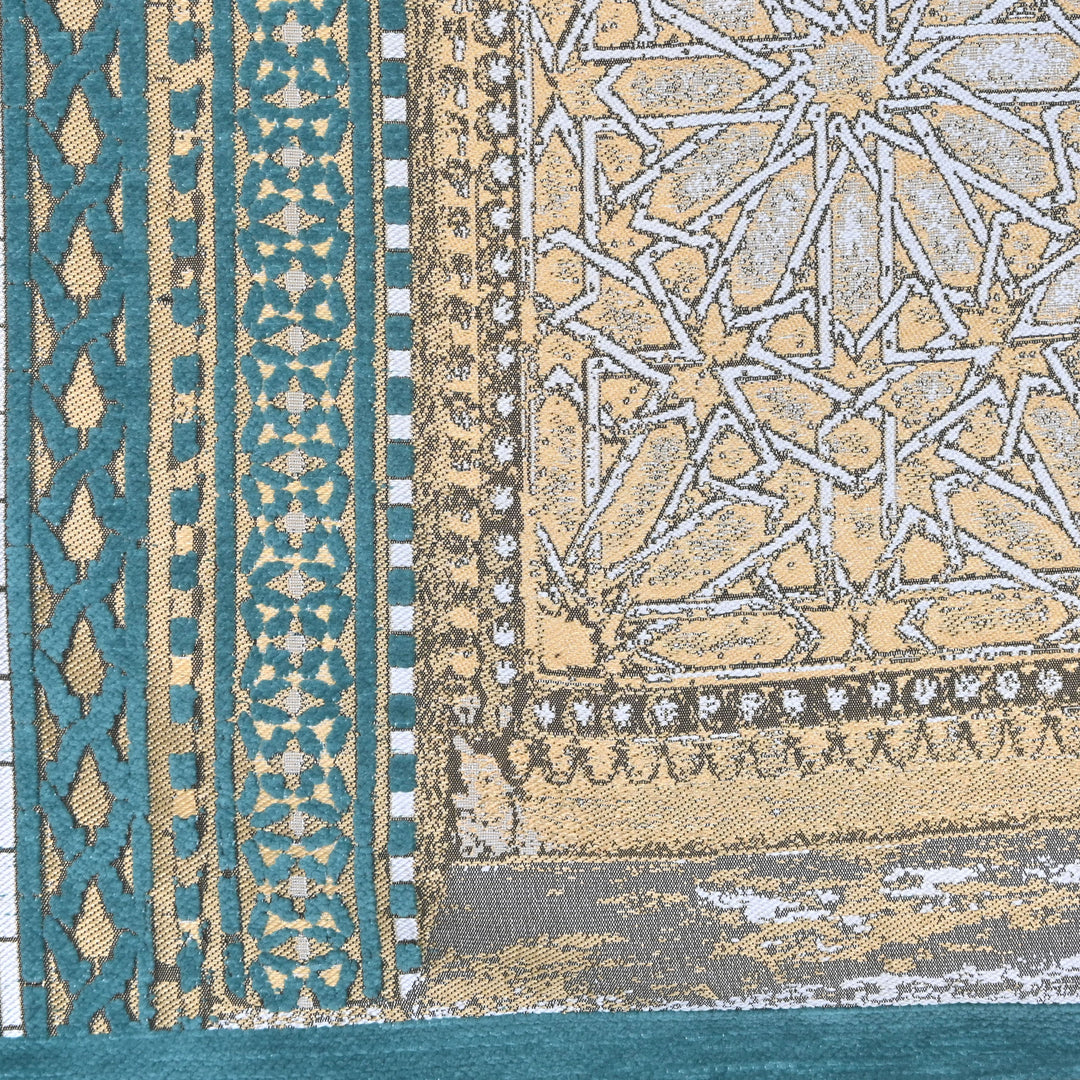 Turquoise Moroccan Turkish Prayer Rug 2.5x4 FT