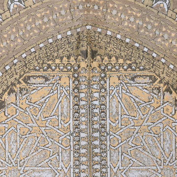 Taupe Moroccan Turkish Prayer Rug 2.5x4 FT