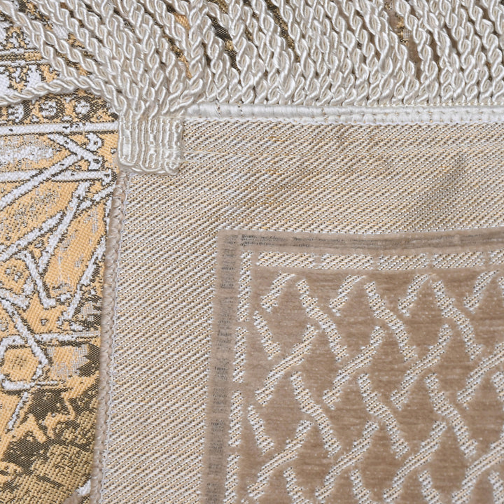 Taupe Moroccan Turkish Prayer Rug 2.5x4 FT