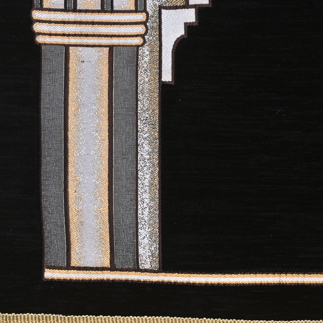 Black Medina Turkish Prayer Rug 2.5x4 FT