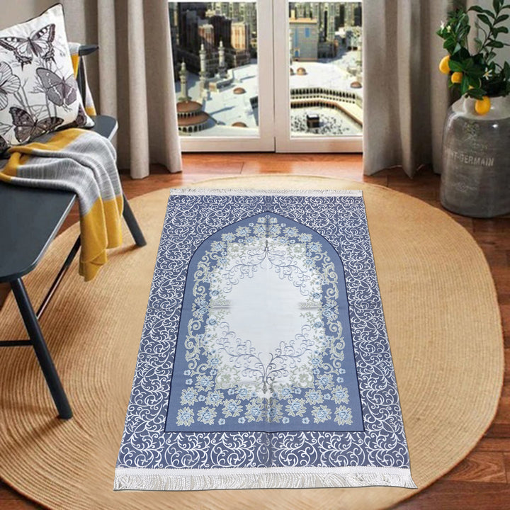 KASHMIRI HANDMADE PRAYER RUG 2.5X4 Ft