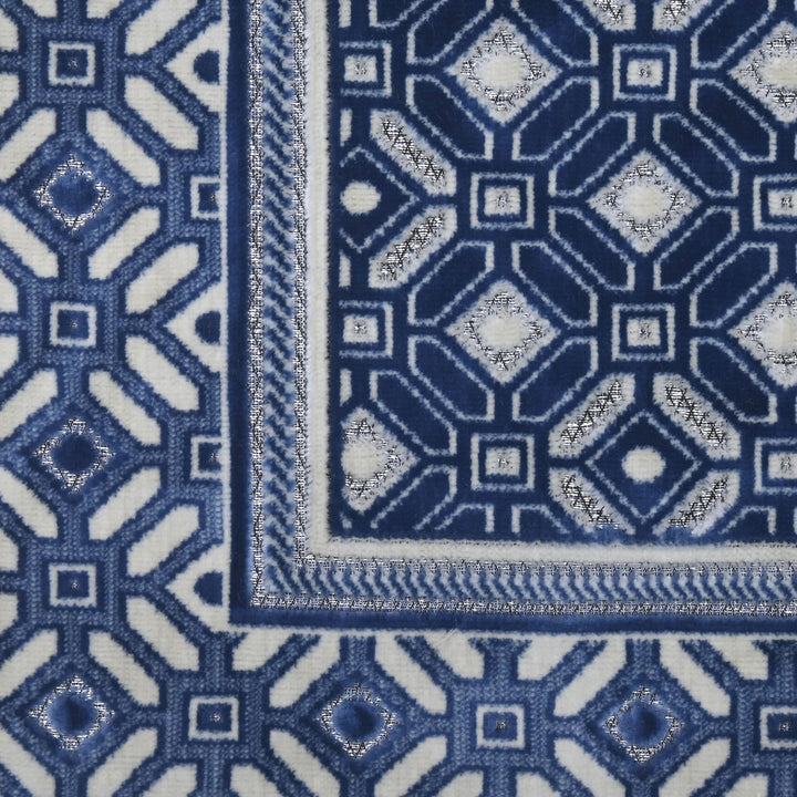 BLUE DIAMOND TURKISH PRAYER RUG 2.5X4 Ft