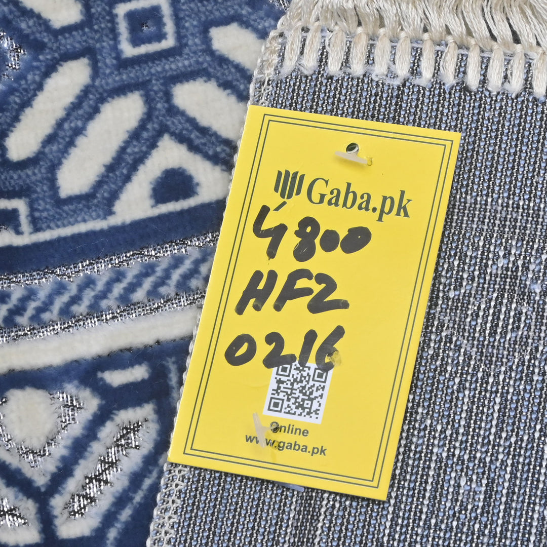 BLUE DIAMOND TURKISH PRAYER RUG 2.5X4 Ft