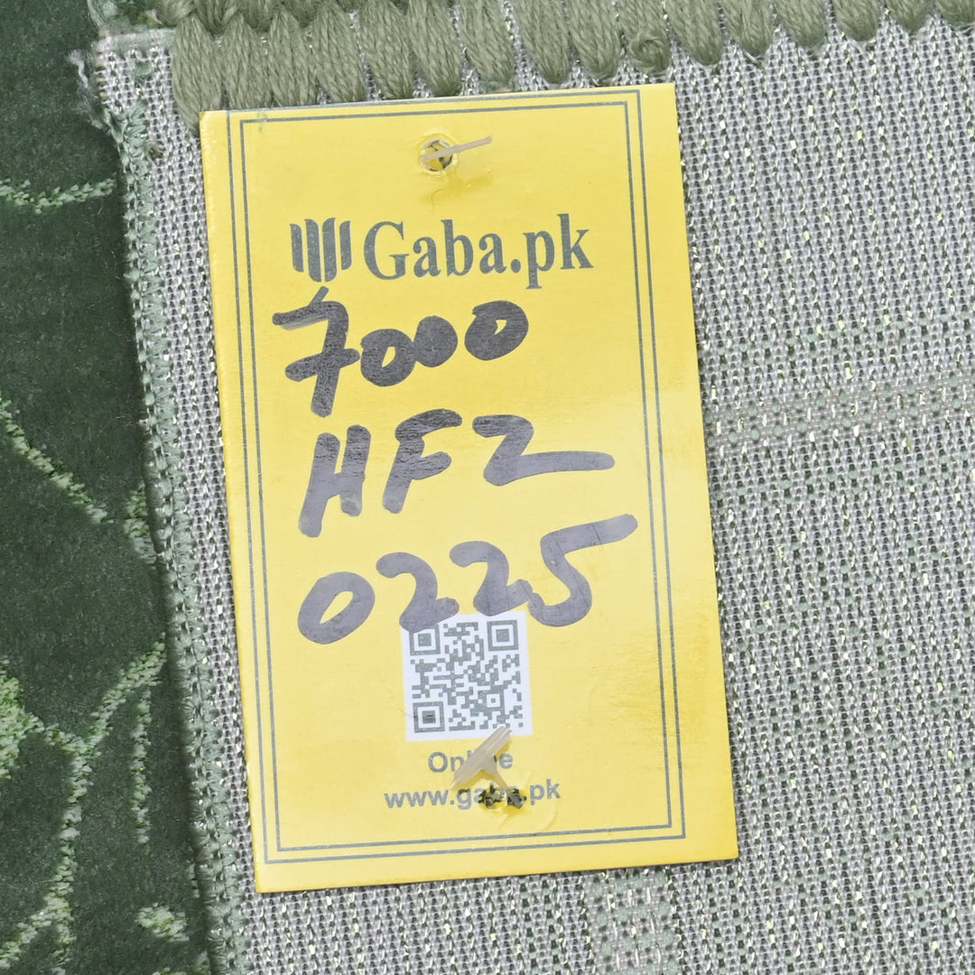 Green Olive Turkish Prayer Rug 2.5x4 FT