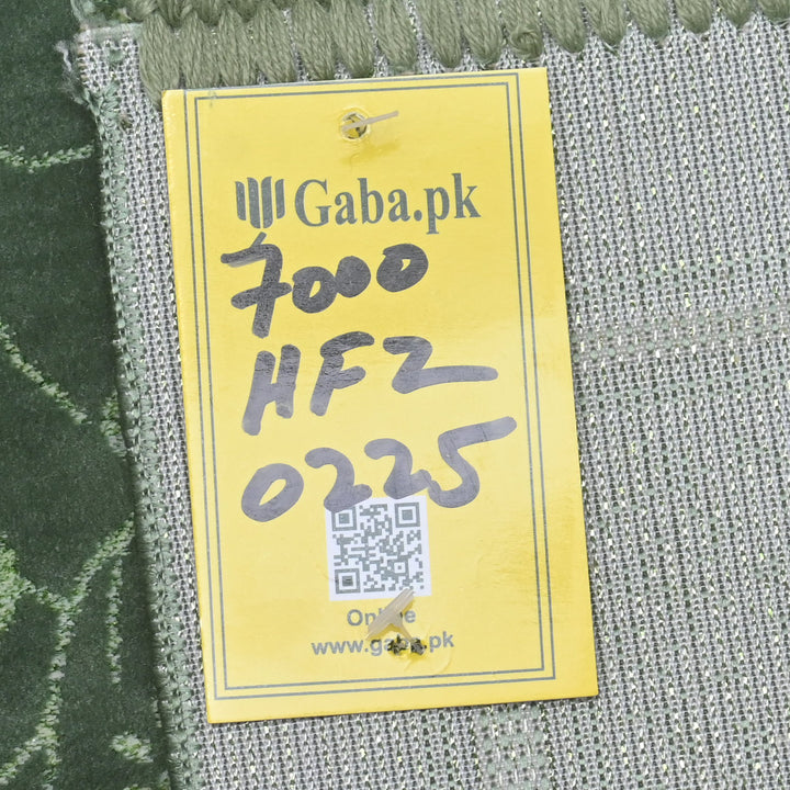 Green Olive Turkish Prayer Rug 2.5x4 FT