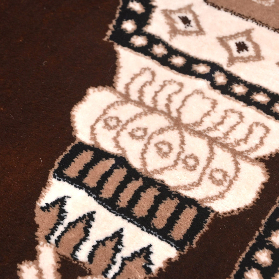 Turkish Cutwork Prayer Rug 2.5X4 FT