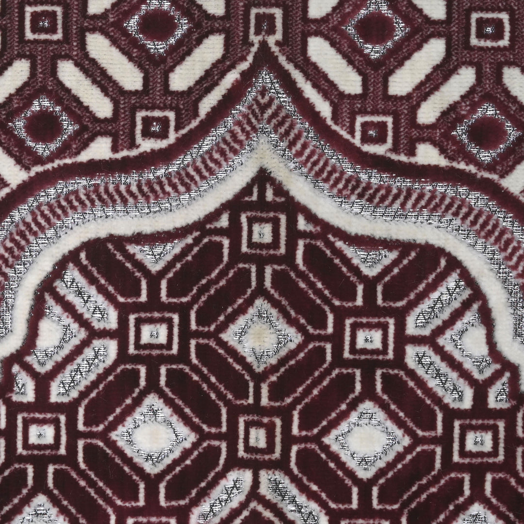 Burgundy Maroon Turkish Prayer Rug 2.5x4 FT