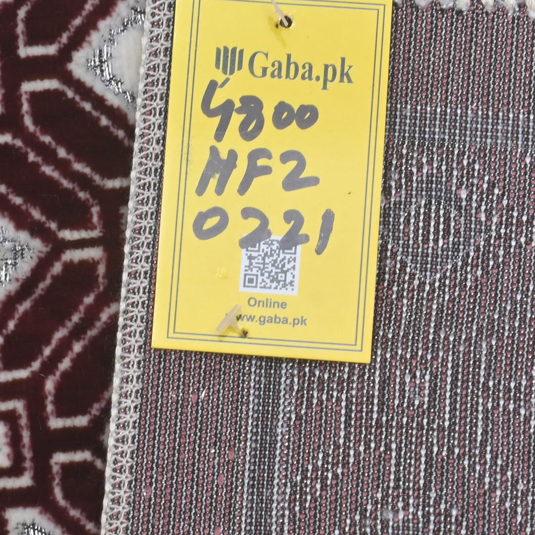 Burgundy Maroon Turkish Prayer Rug 2.5x4 FT