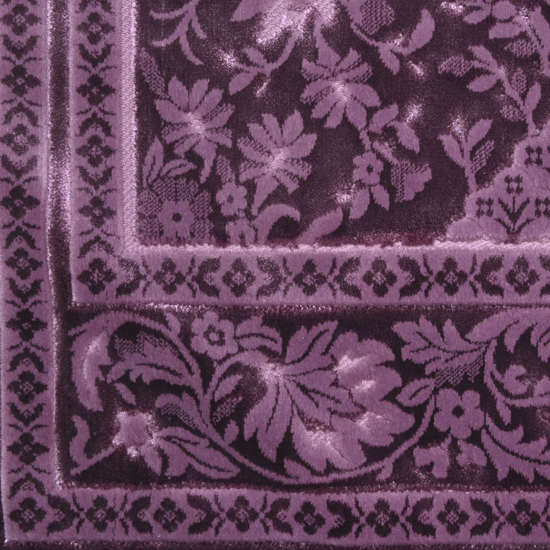 Purple Plum Turkish Prayer Rug 2.5x4 FT