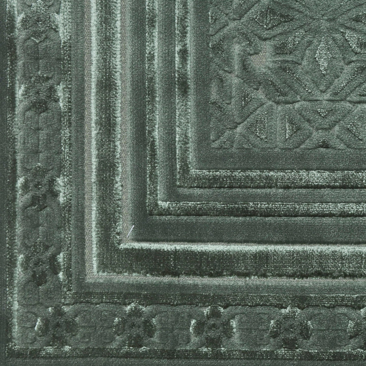 Sage Green Turkish Prayer Rug 2.5x4 FT