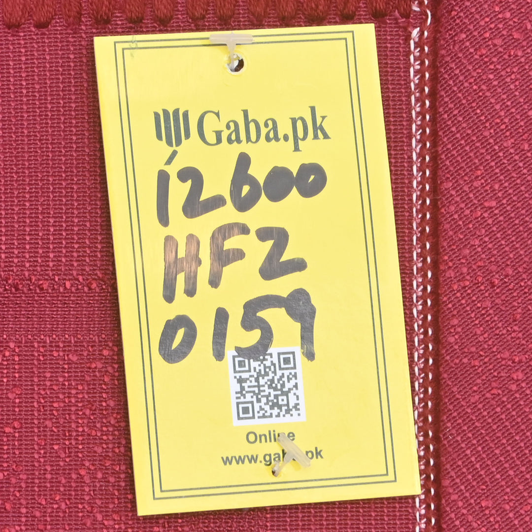 Burgundy Wine Turkish Prayer Rug 2.5x4 FT