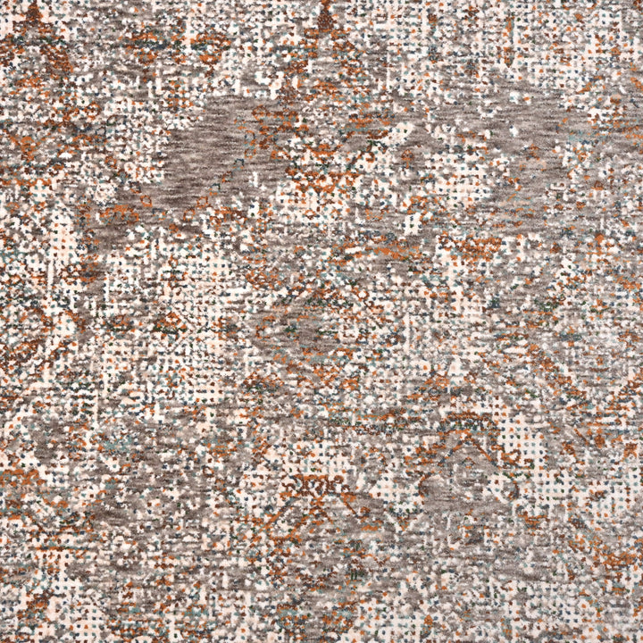 Brown Plain Turkish Rug 5x8 Ft