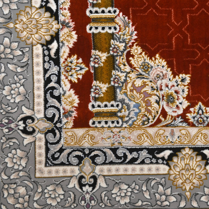 Persian Khas Prayer Rug 2.5x4 FT