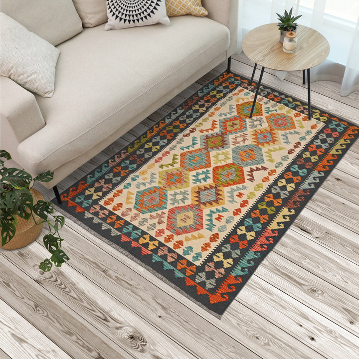 Afghani Kilim - 4x6 Ft