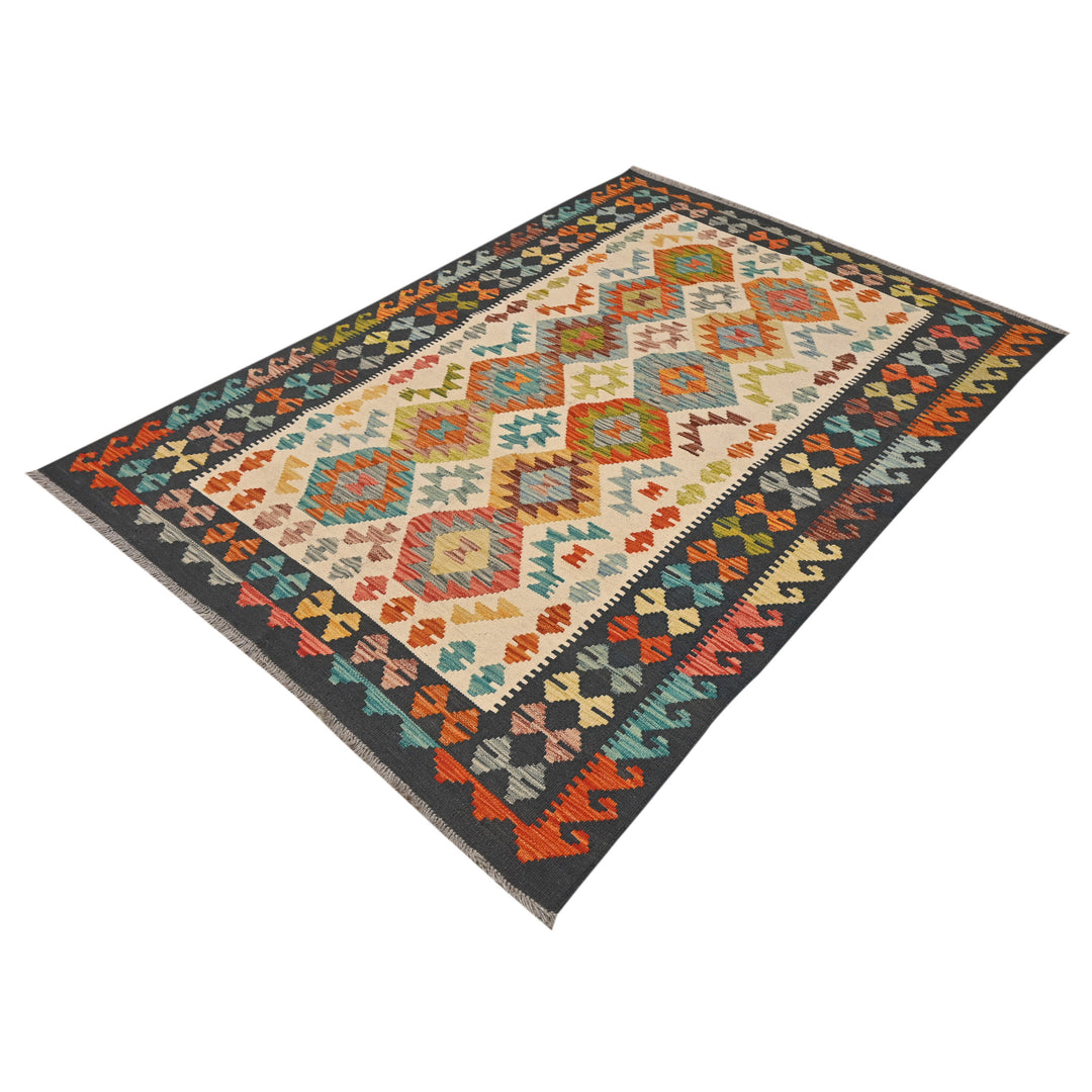 Afghani Kilim - 4x6 Ft
