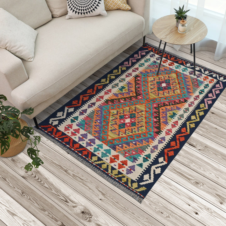 Afghani Kilim 2.5x4 FT