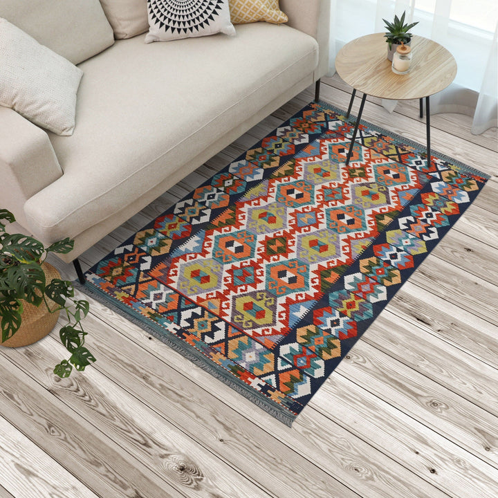 Afghani Kilim - 4x6 Ft