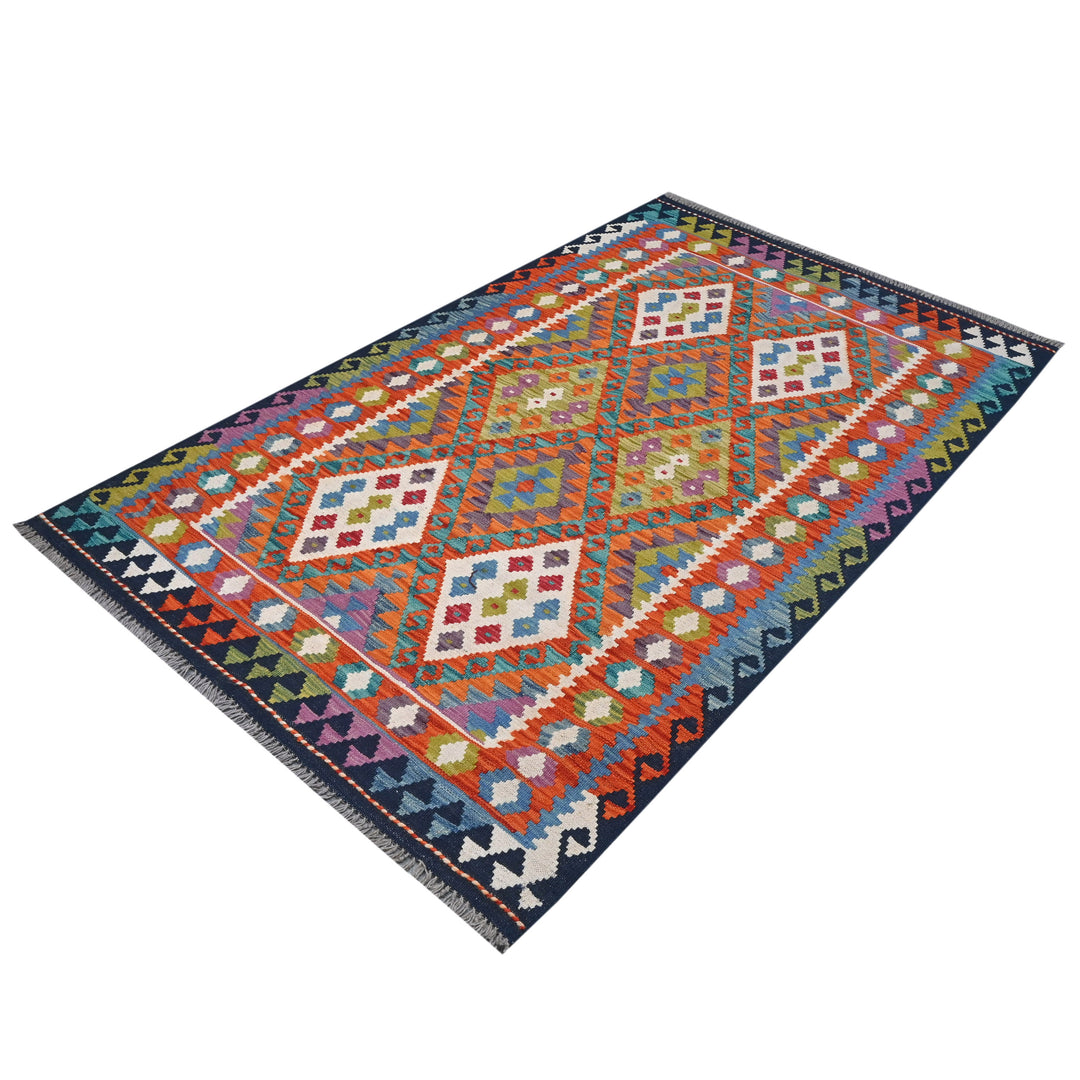 Afghani Kilim - 4x6 Ft