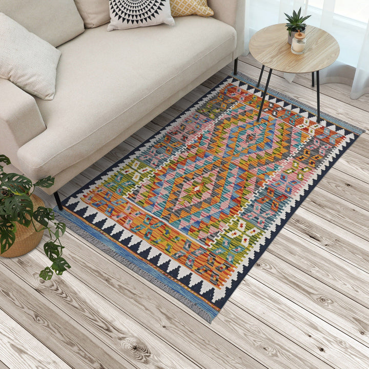 Afghani Kilim 2.5x4 FT