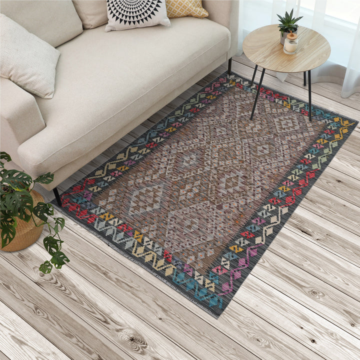 Afghani Kilim - 4x6 Ft