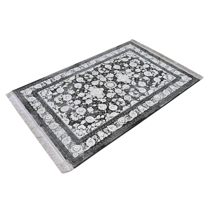 Deep Charcoal Super Persian Rug  3x5 ft