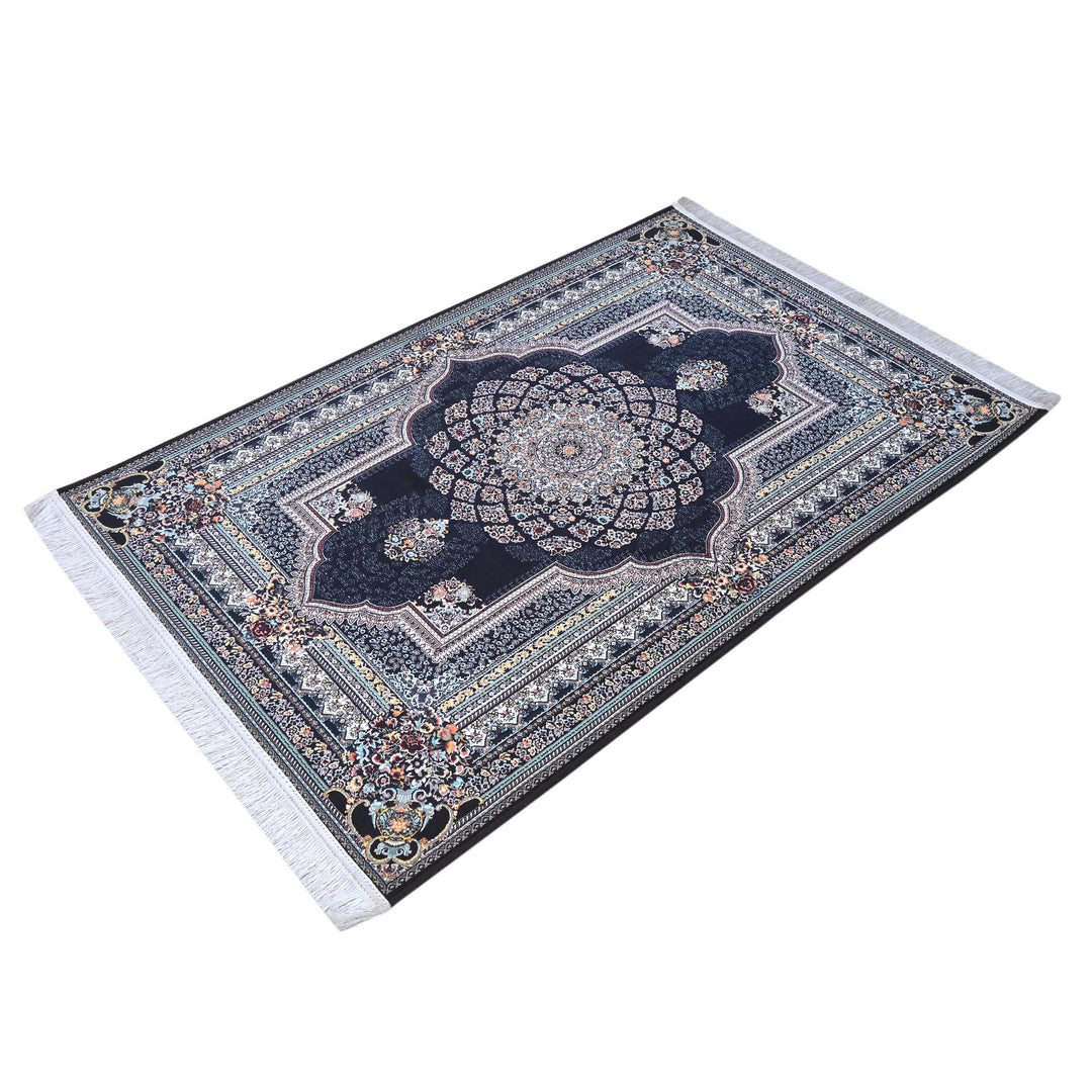 Charcoal Grey Super Persian Rug  3x5 ft