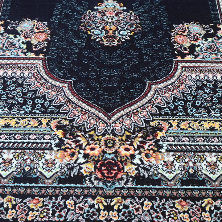 Charcoal Grey Super Persian Rug  3x5 ft