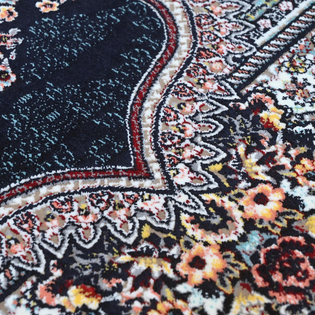 Charcoal Grey Super Persian Rug  3x5 ft