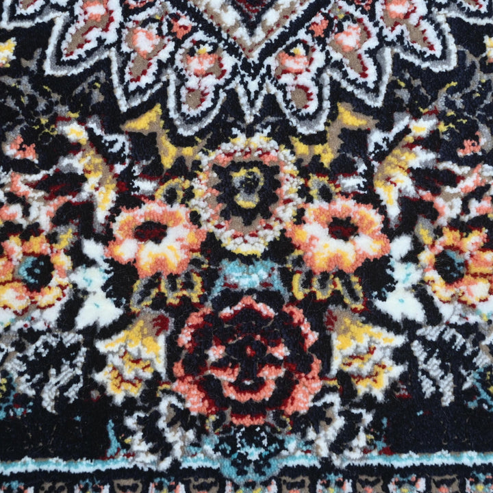 Charcoal Grey Super Persian Rug  3x5 ft