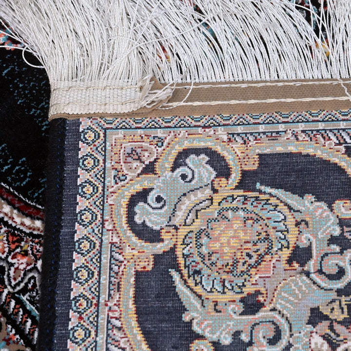 Charcoal Grey Super Persian Rug  3x5 ft