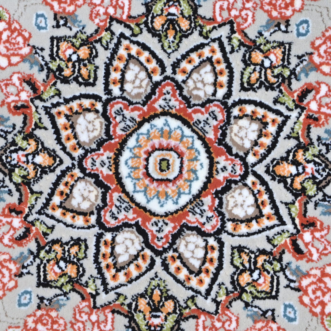 Pink Coral Floral Super Persian Rug  3x5 ft